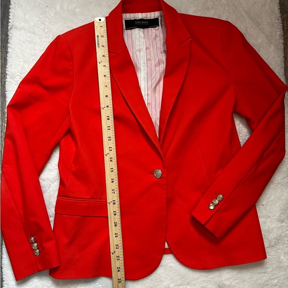 Zara Red Blazer - Picture 8 of 10